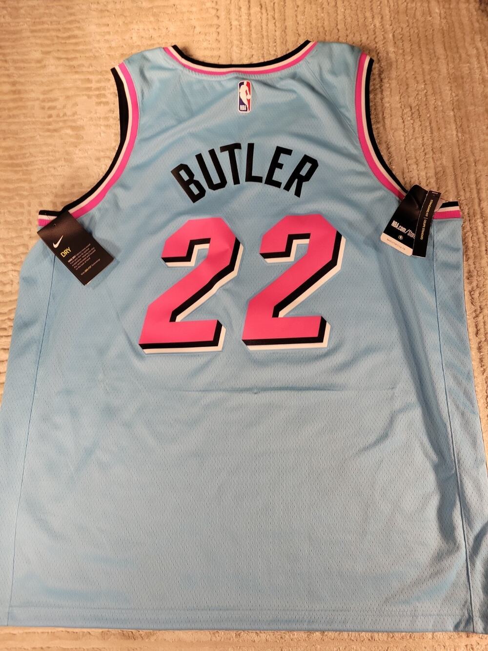 Nike Jimmy Butler Miami Heat Jersey Mens 56 2XL NBA Basketball Adult XXL